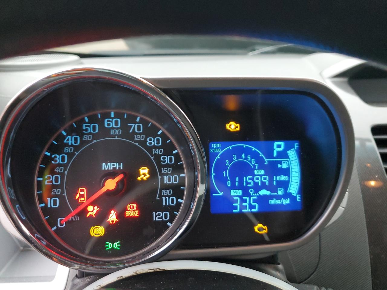 2015 Chevrolet Spark Ls VIN: KL8CB6S90FC708691 Lot: 93368175