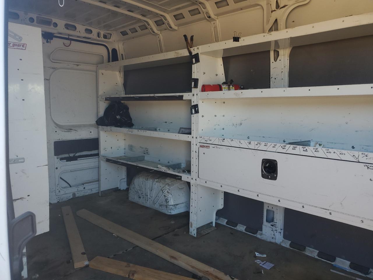 2019 Ram Promaster 2500 Utility / Service Van VIN: 3C6TRVDGXKE509876 Lot: 91403575