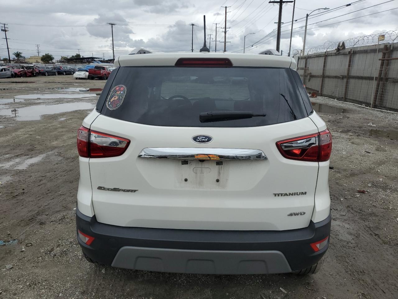 2019 Ford Ecosport Titanium VIN: MAJ6S3KL3KC267945 Lot: 93337795
