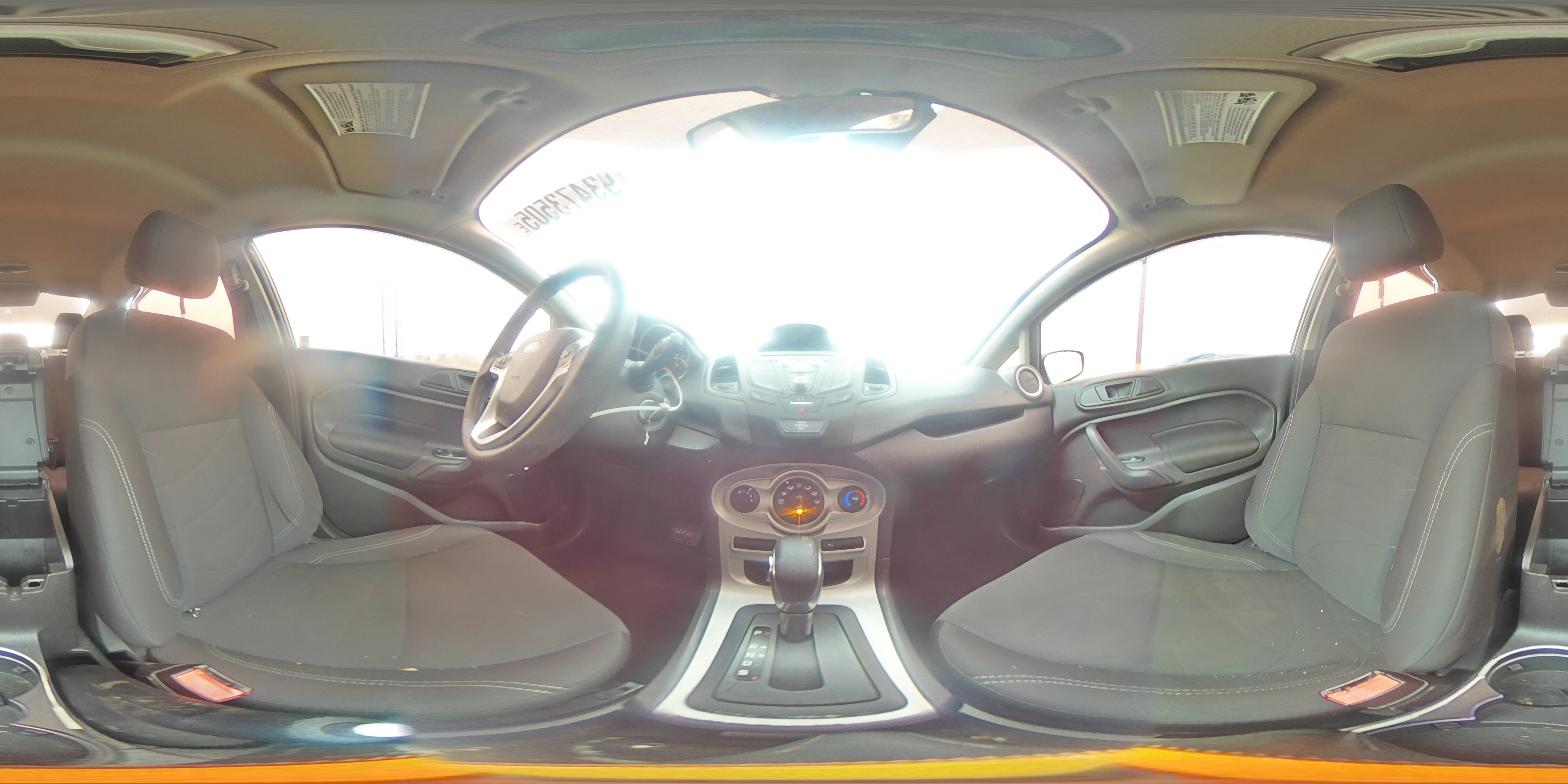 2017 Ford Fiesta Se VIN: 3FADP4BJ9HM105208 Lot: 93473505