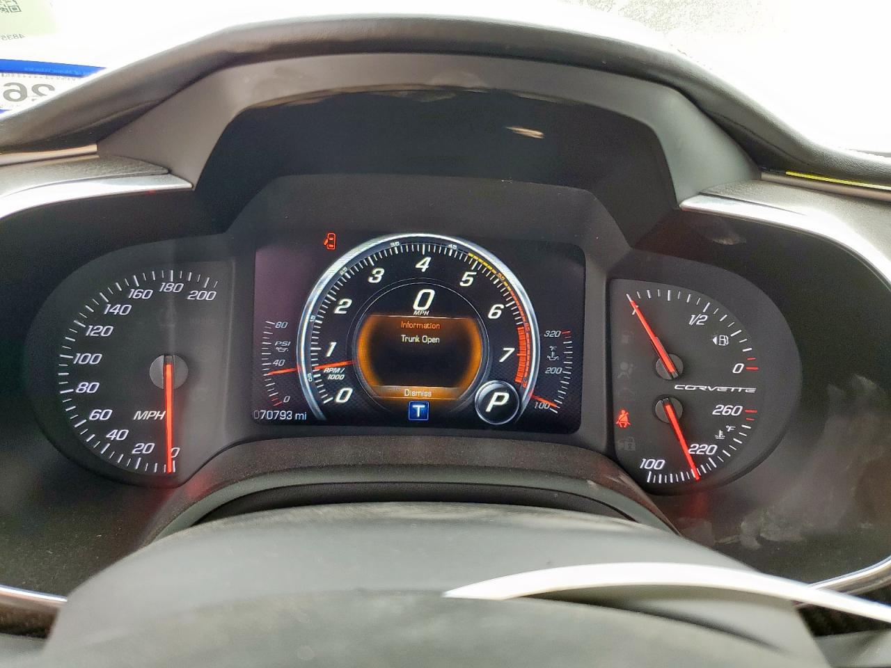 2014 Chevrolet Corvette Stingray Z51 3Lt VIN: 1G1YM3D75E5125675 Lot: 93190745