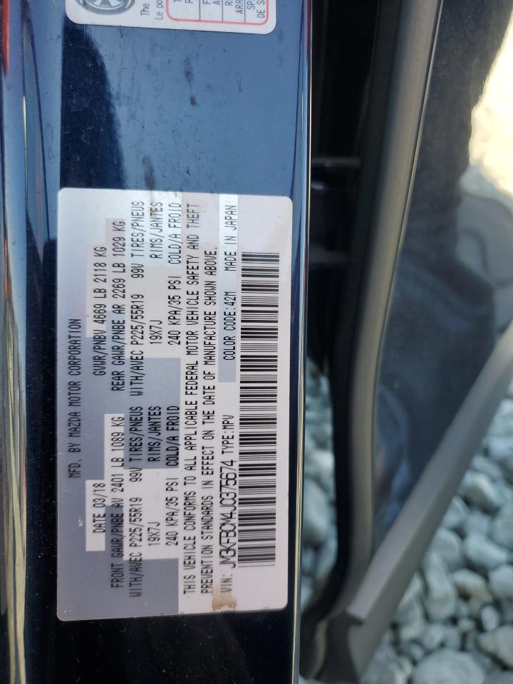 2018 Mazda Cx-5 Touring VIN: JM3KFBCM4J0375674 Lot: 91958095