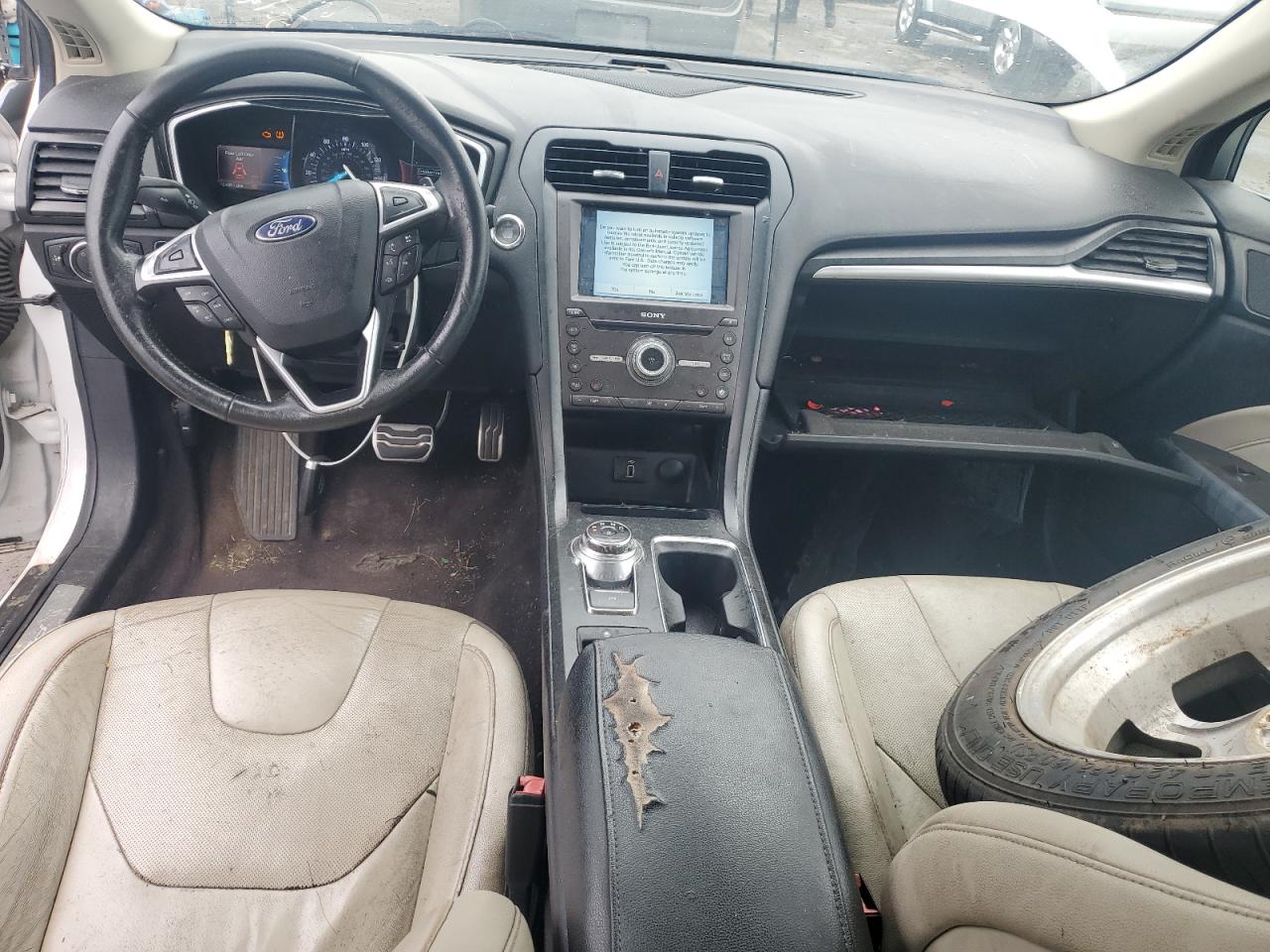 2017 Ford Fusion Titanium VIN: 3FA6P0K91HR132204 Lot: 91162785