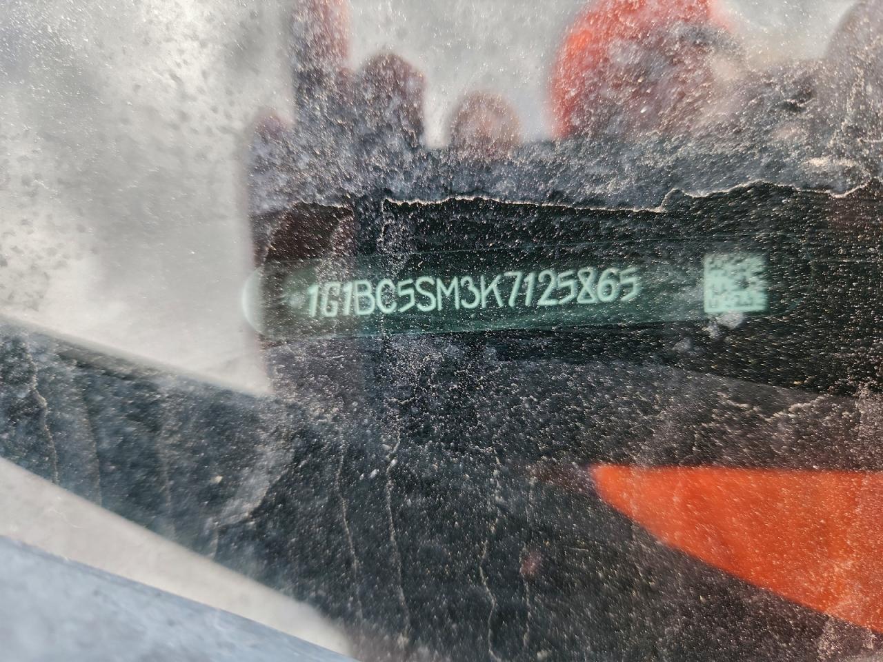 2019 Chevrolet Cruze Ls VIN: 1G1BC5SM3K7125865 Lot: 85430725