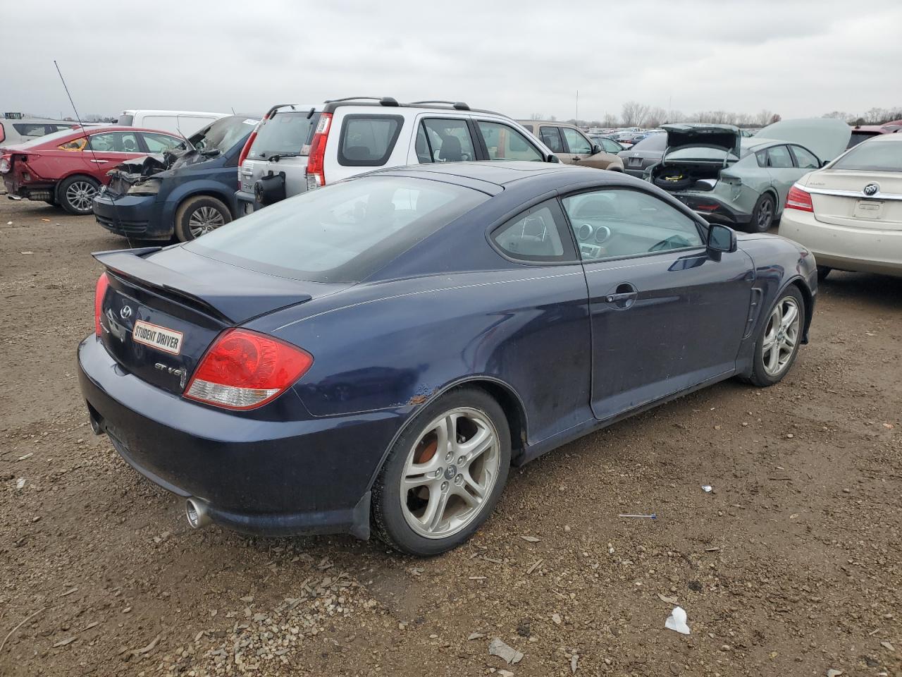 2006 Hyundai Tiburon Gt VIN: KMHHN65F36U207130 Lot: 89440875