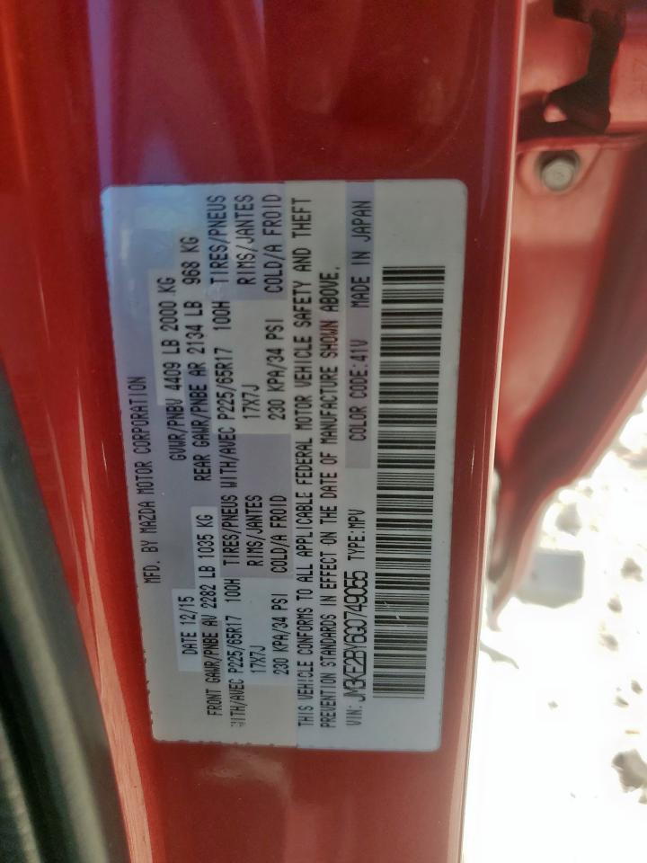 2016 Mazda Cx-5 Sport VIN: JM3KE2BY6G0749055 Lot: 90291845