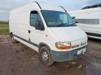 1999 RENAULT MASTER T35 2.8TDI LWB  for sale at Copart WOLVERHAMPTON