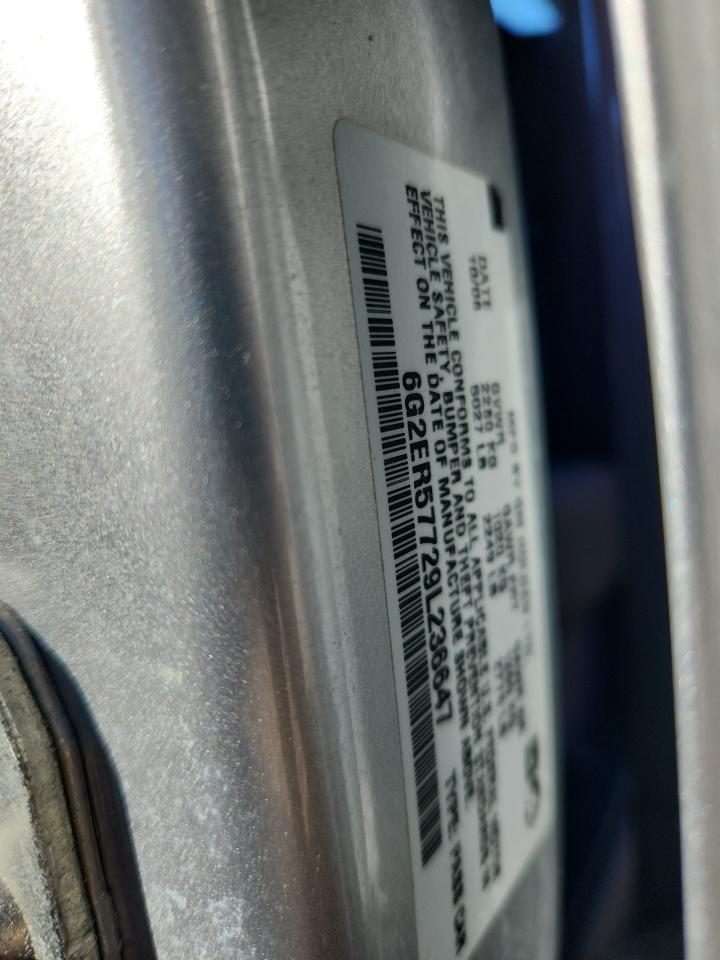 2009 Pontiac G8 VIN: 6G2ER57729L236647 Lot: 91616795