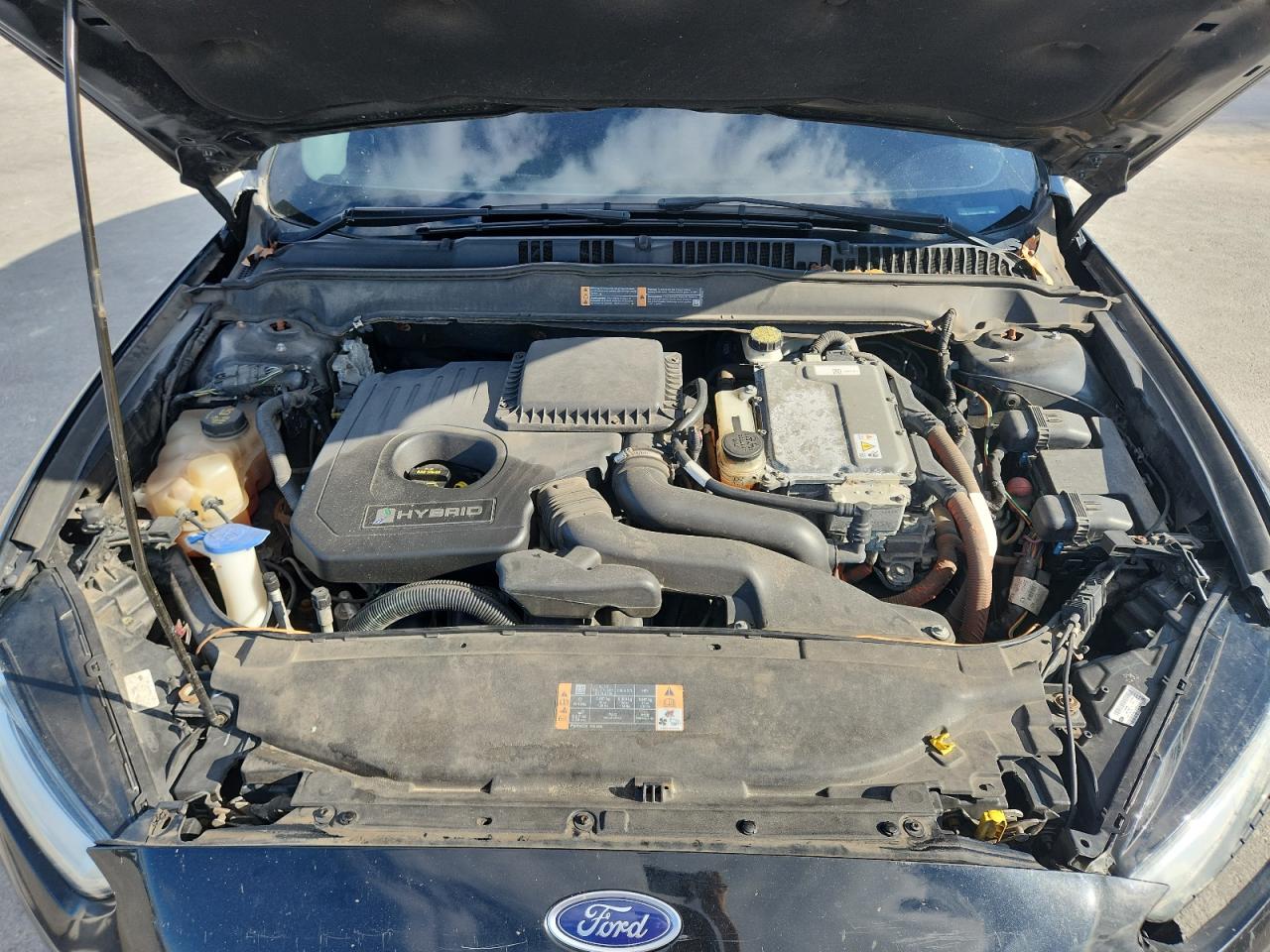 2014 Ford Fusion Se Hybrid VIN: 3FA6P0LUXER318791 Lot: 91404585