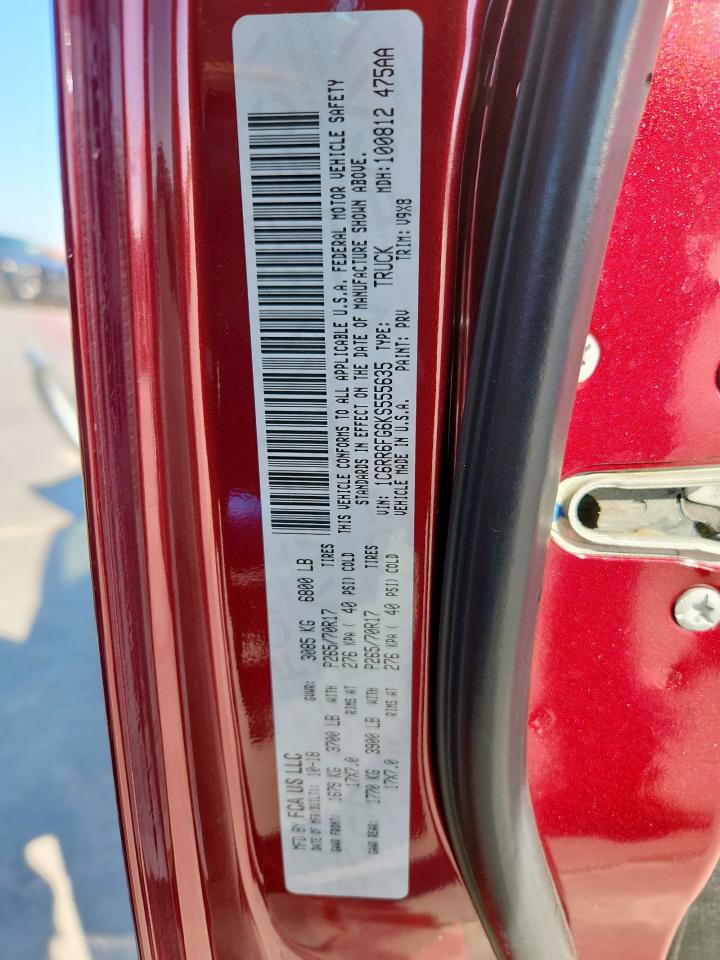 2019 Ram 1500 Classic Tradesman VIN: 1C6RR6FG6KS555635 Lot: 92038265