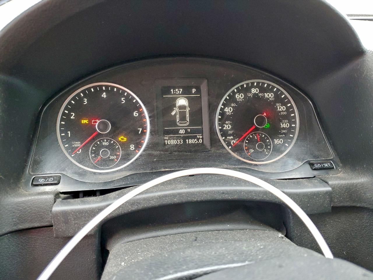 2016 Volkswagen Tiguan S VIN: WVGAV7AX7GW530334 Lot: 94681655