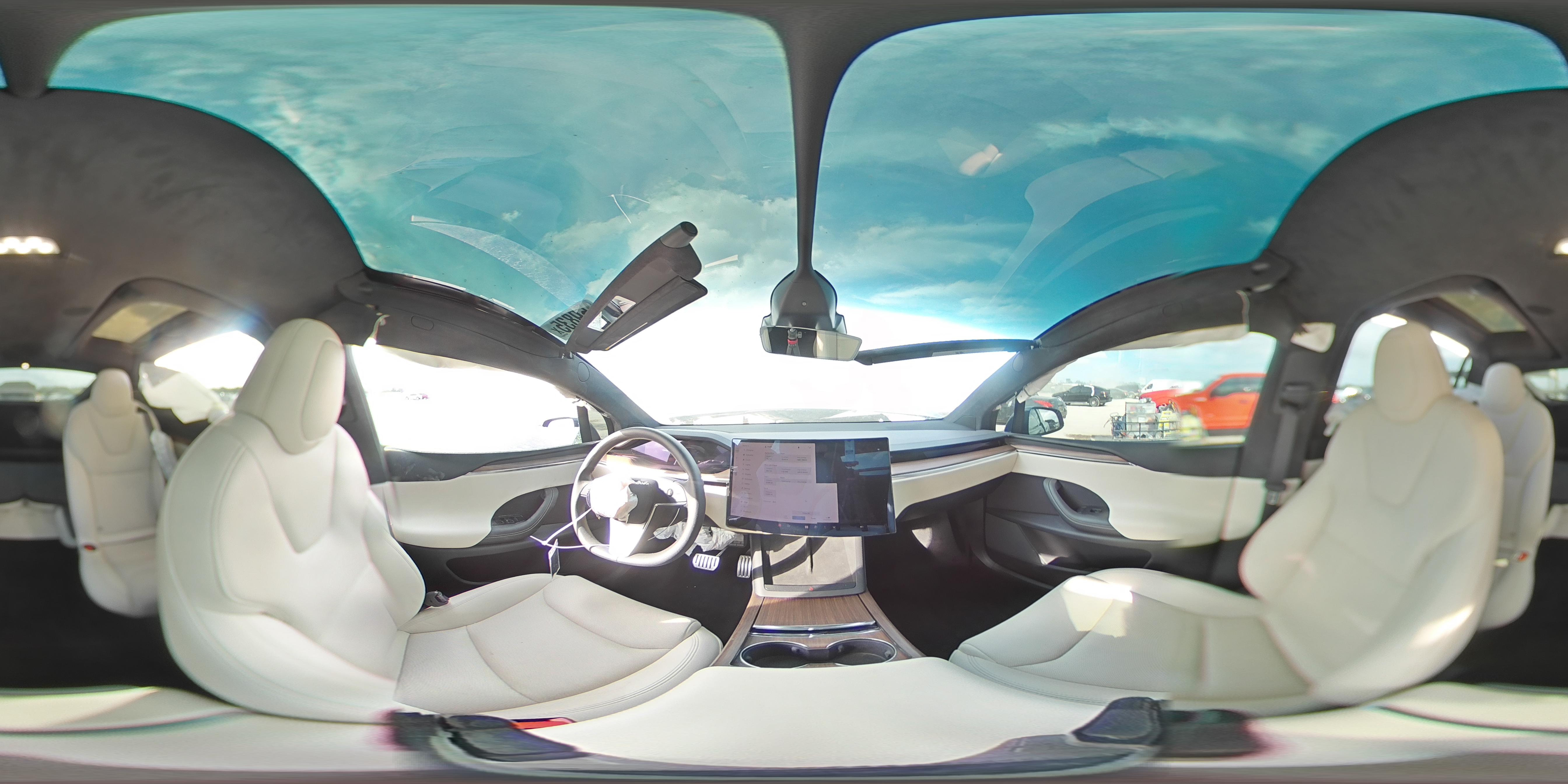 2023 Tesla Model X VIN: 7SAXCBE52PF384559 Lot: 91859835