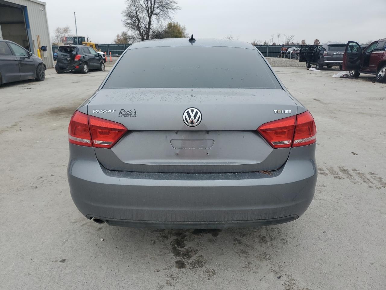 2012 Volkswagen Passat Se VIN: 1VWBN7A32CC111063 Lot: 93434165