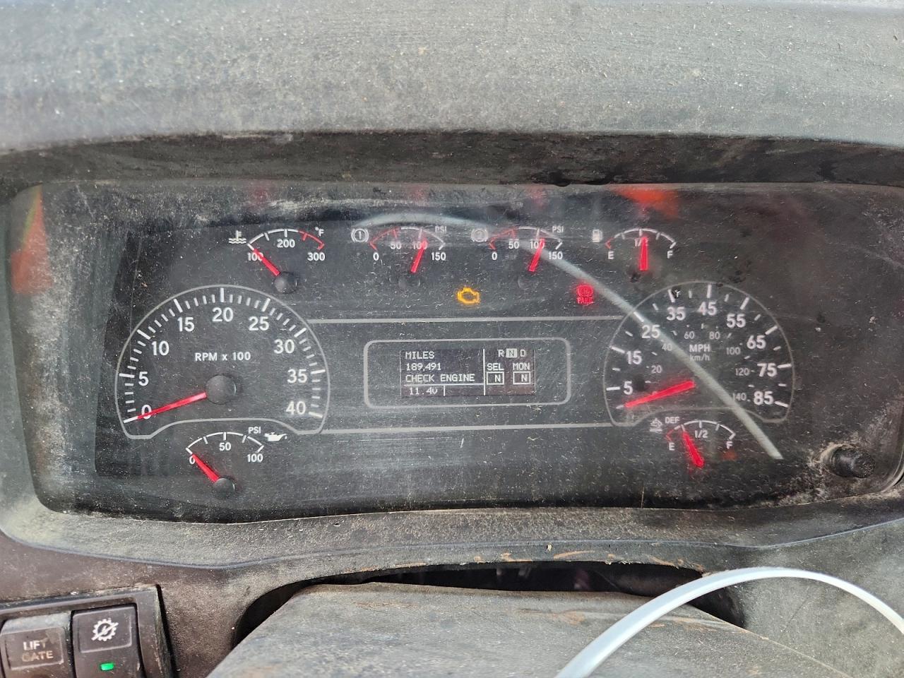 2021 International Mv607 Box Truck VIN: 3HAEUMMLXML164818 Lot: 93715435