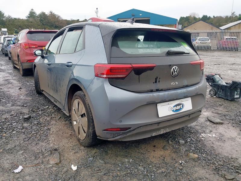 2021 VOLKSWAGEN ID.3 107KW LIFE PRO 58KWH 5DR AUTO