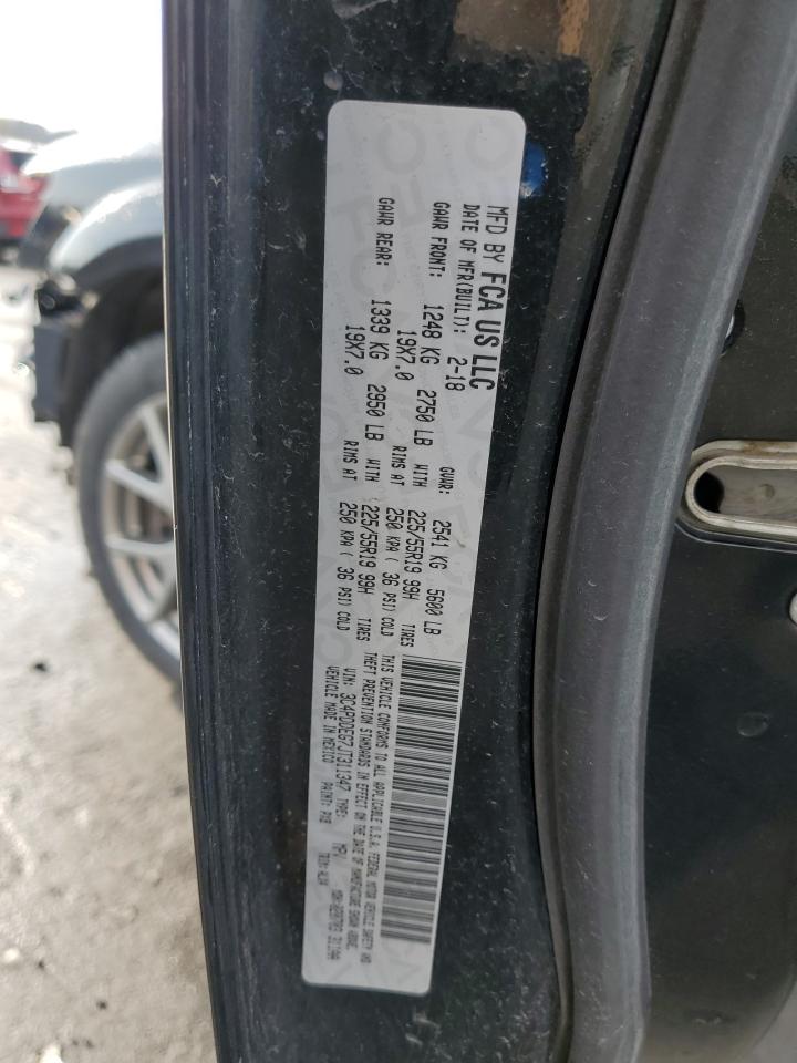 2018 Dodge Journey Gt VIN: 3C4PDDEG7JT311347 Lot: 91719935