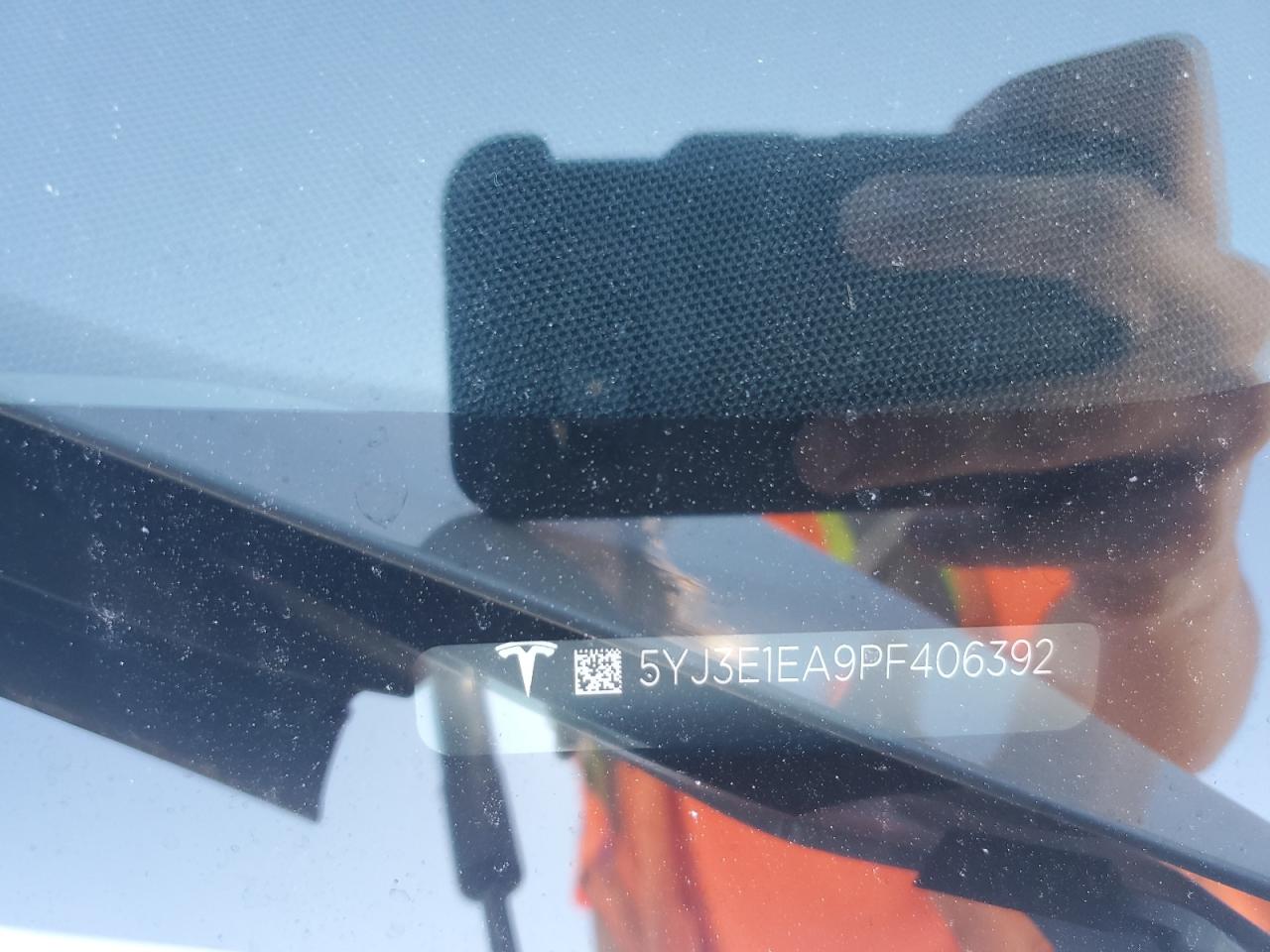 2023 Tesla Model 3 VIN: 5YJ3E1EA9PF406392 Lot: 91087155