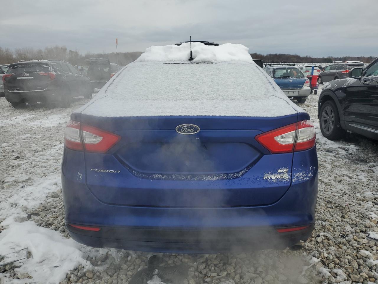 2014 Ford Fusion Se Hybrid VIN: 3FA6P0LU0ER381382 Lot: 90616865