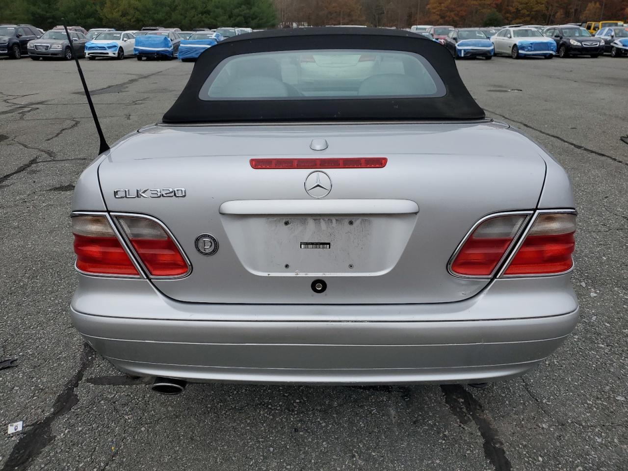 2001 Mercedes-Benz Clk 320 VIN: WDBLK65GX1T087162 Lot: 91163955