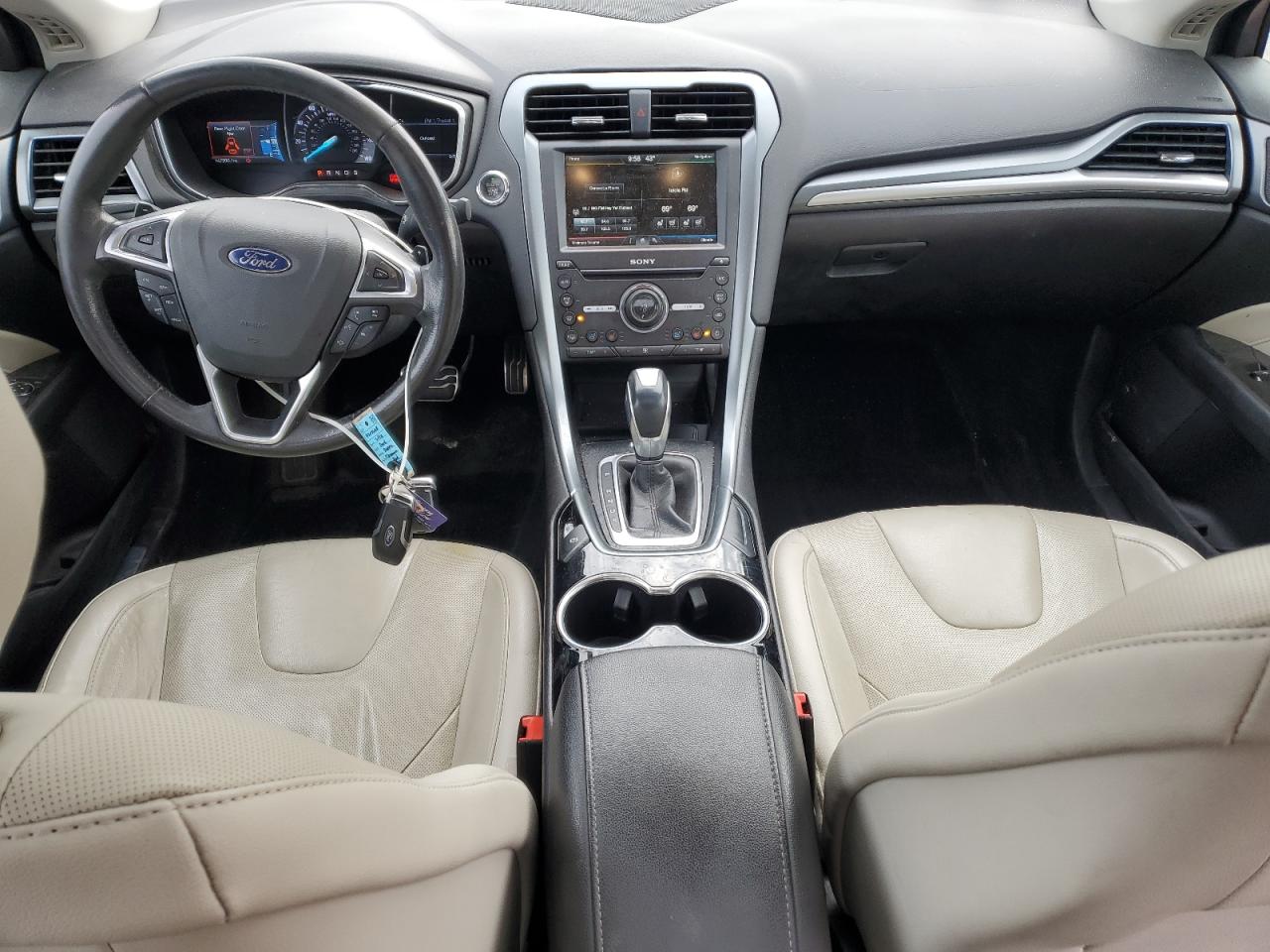 2016 Ford Fusion Titanium VIN: 3FA6P0D97GR155675 Lot: 90718325