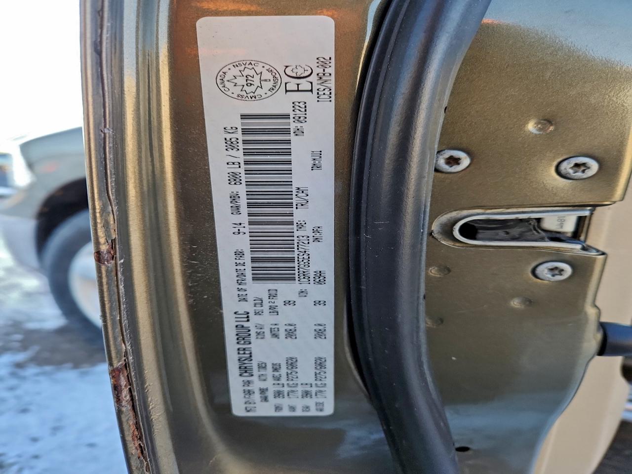 2014 Ram 1500 Slt VIN: 1C6RR7GG5ES477213 Lot: 92265915