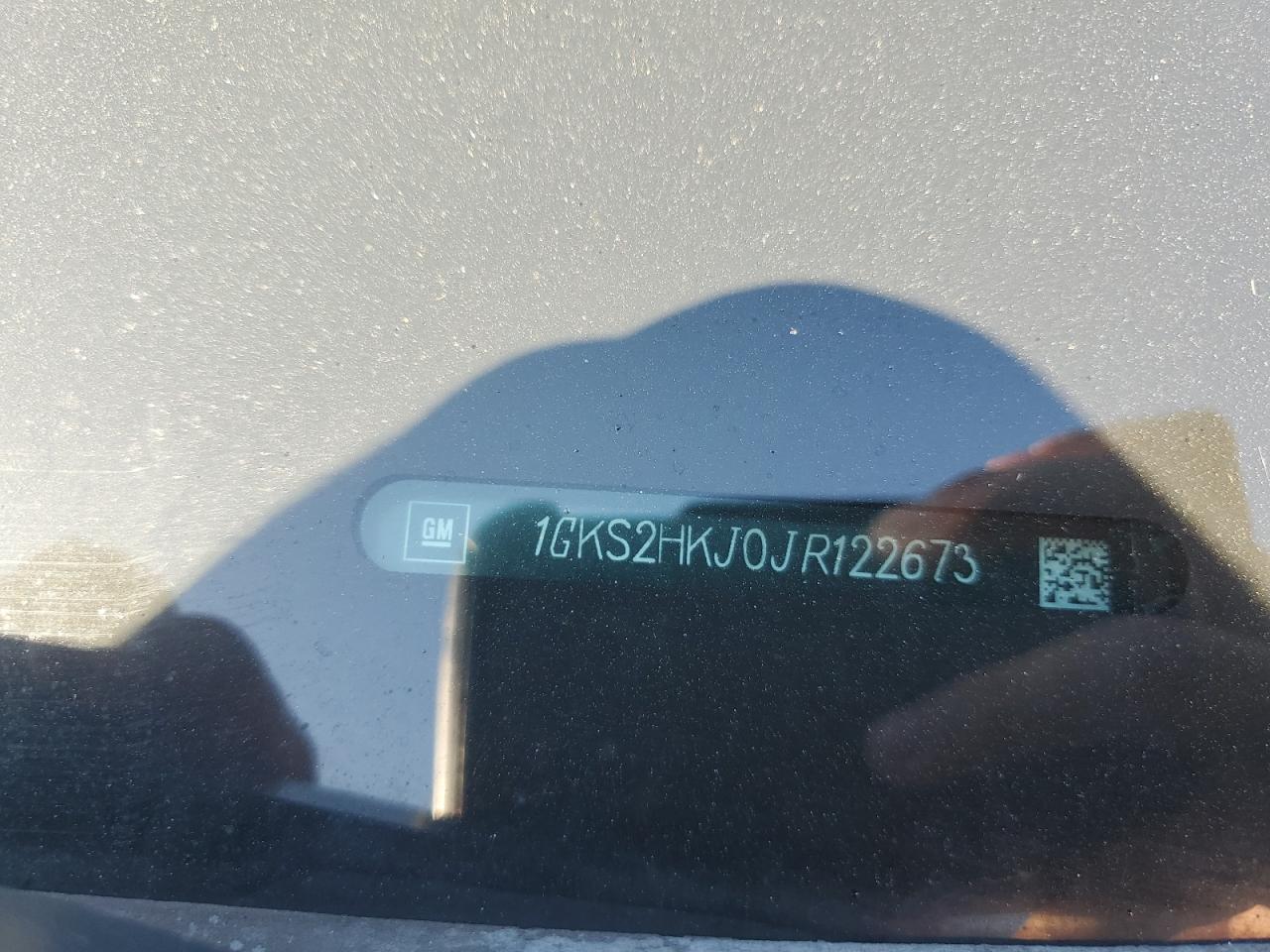 2018 GMC Yukon Xl Denali VIN: 1GKS2HKJ0JR122673 Lot: 92408105