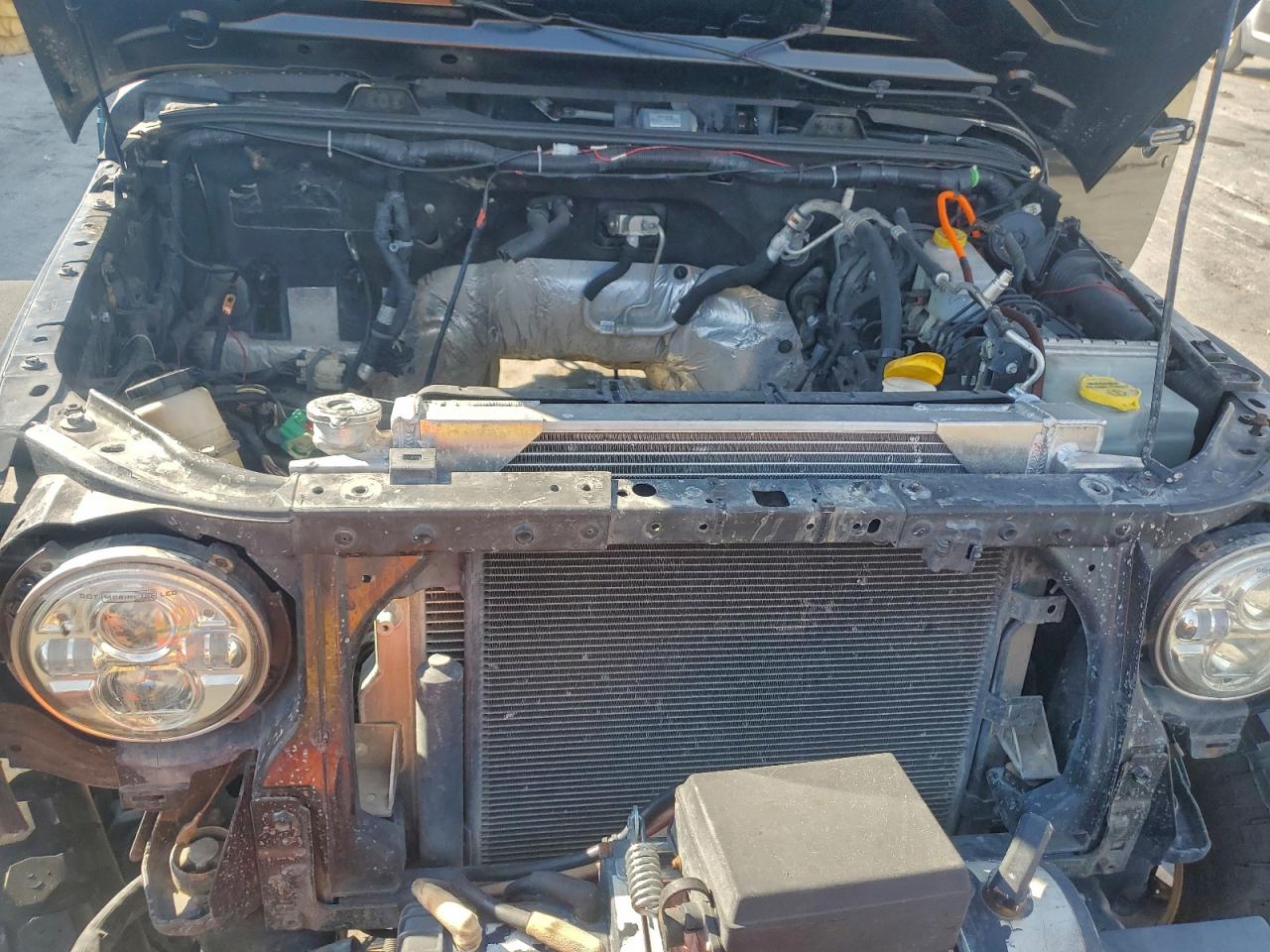 2016 Jeep Wrangler Sahara VIN: 1C4AJWBG3GL276891 Lot: 93613055