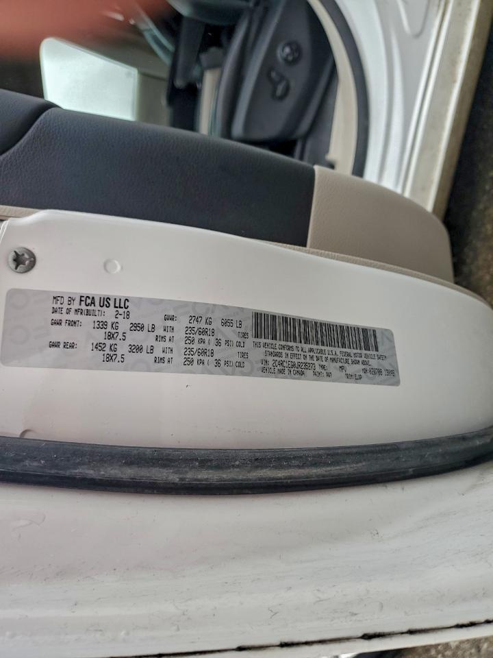 2018 Chrysler Pacifica Touring L Plus VIN: 2C4RC1EG0JR235273 Lot: 93974955