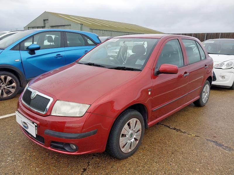 2006 SKODA FABIA 1.4 16V AMBIENTE 5DR AUTO 75HP for sale at Copart NEWBURY