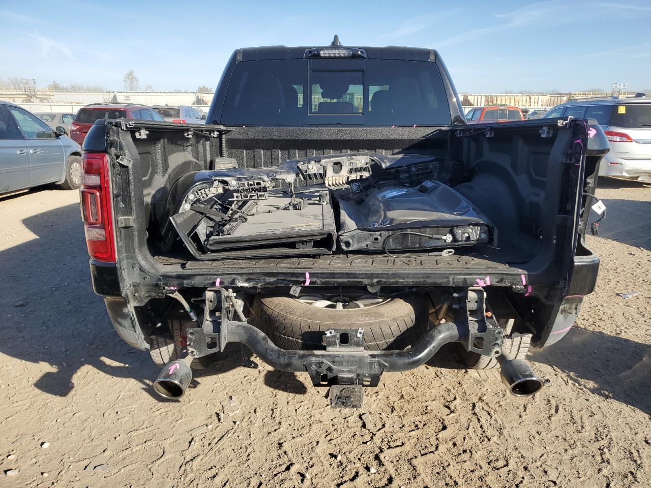 2021 Ram 1500 Longhorn VIN: 1C6SRFKT3MN506804 Lot: 92598405