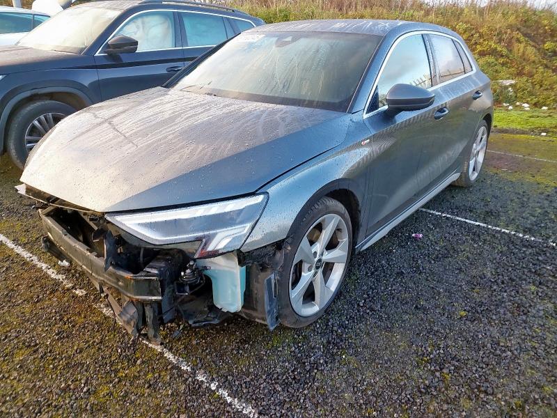 2021 AUDI A3 35 TFSI S LINE 5DR S TRONIC for sale at Copart SANDTOFT