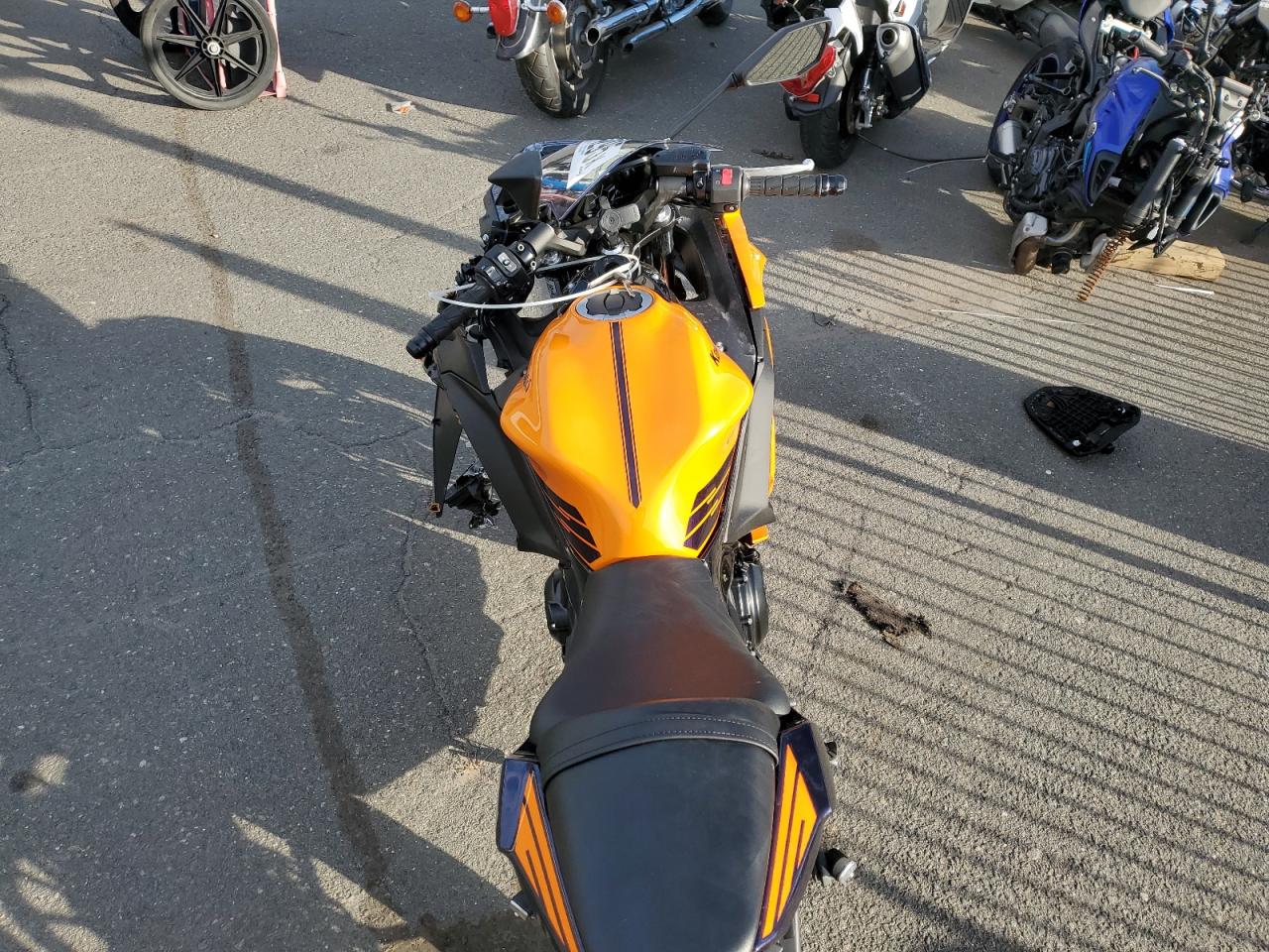 2025 Kawasaki Ex650 P VIN: ML5EXEP12SDAF9049 Lot: 91554295