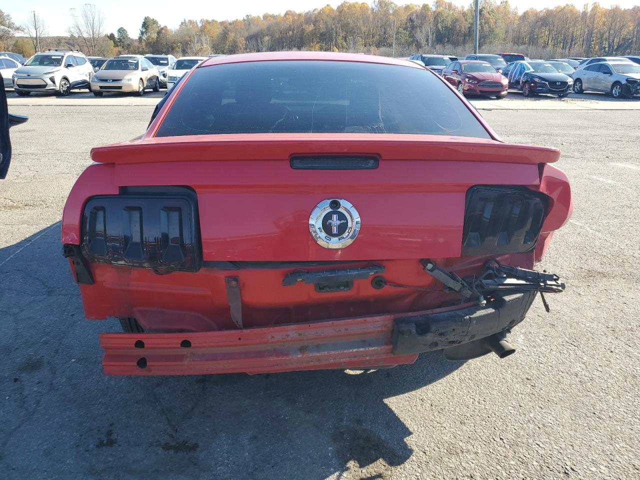 2007 Ford Mustang VIN: 1ZVFT80N675292470 Lot: 91430135