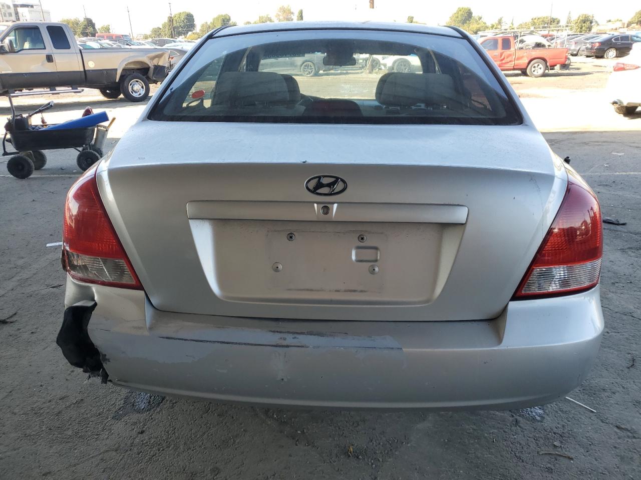 2002 Hyundai Elantra Gls VIN: KMHDN45D02U285487 Lot: 93716955