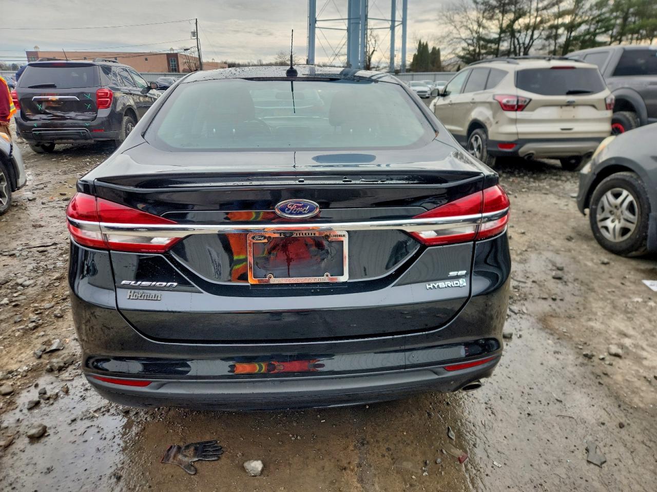 2017 Ford Fusion Se Hybrid VIN: 3FA6P0LU7HR325055 Lot: 94383835