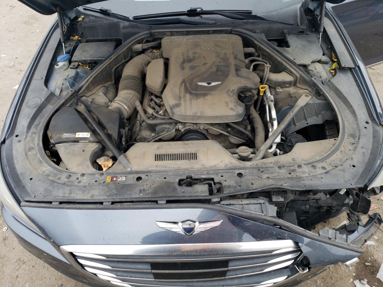 2017 Genesis G80 Base VIN: KMHGN4JE0HU175317 Lot: 93249305