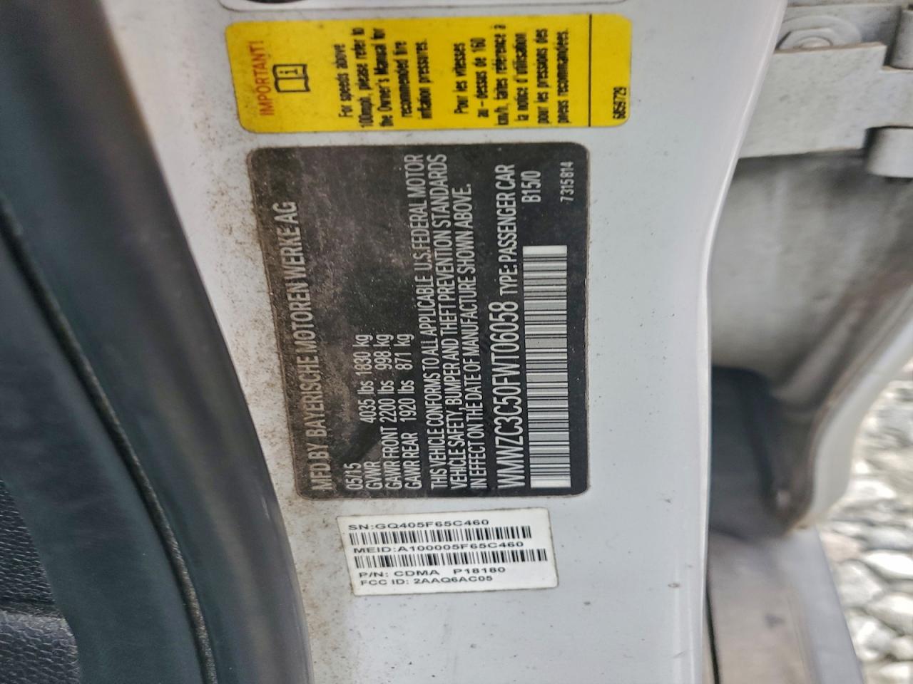 2015 Mini Cooper S Countryman VIN: WMWZC3C50FWT06058 Lot: 93428115