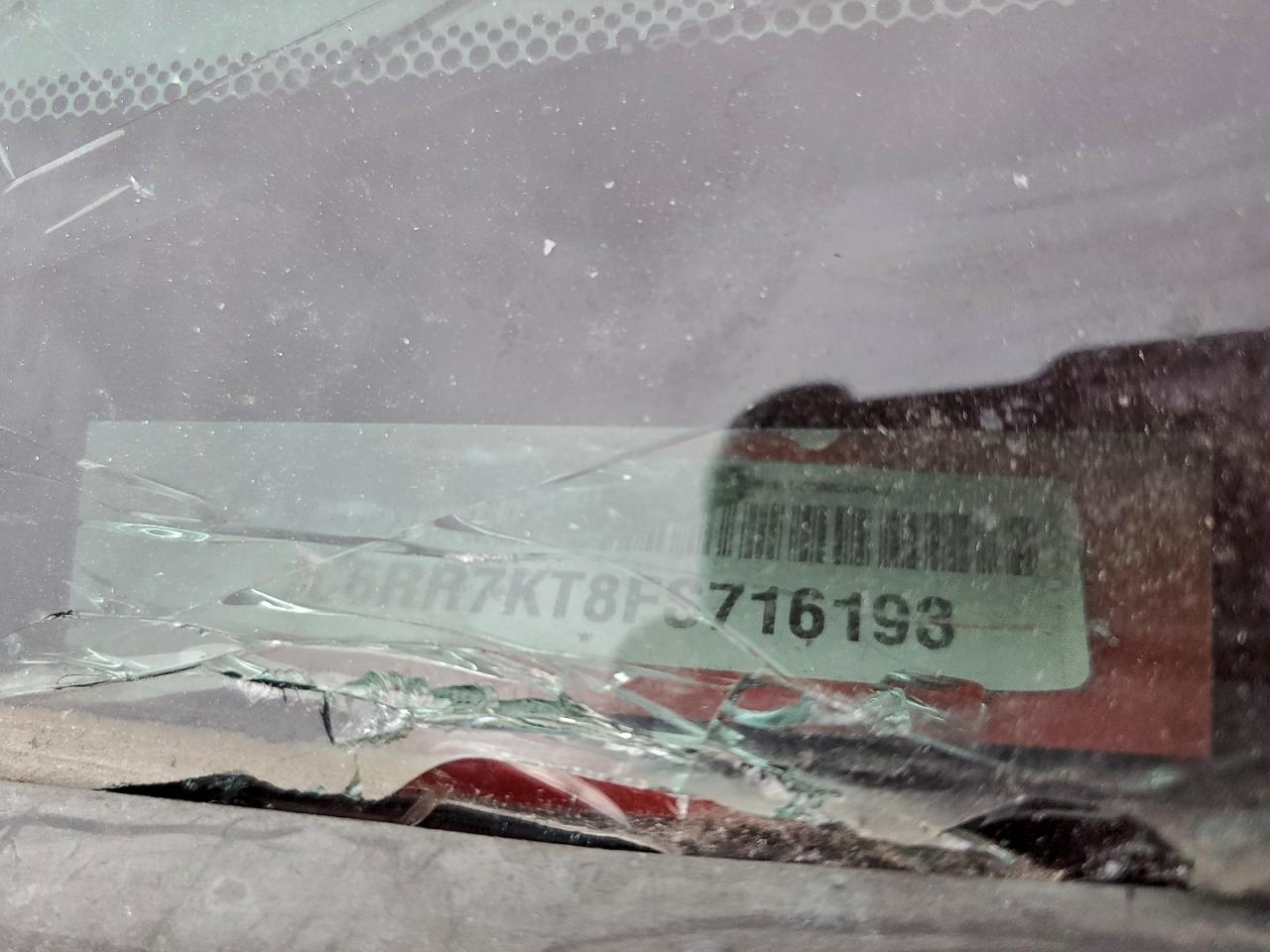 2015 Ram 1500 St VIN: 1C6RR7KT8FS716193 Lot: 93499205