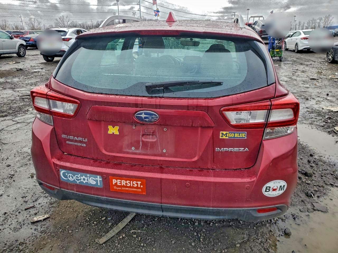 2019 Subaru Impreza Limited VIN: 4S3GTAU69K3718903 Lot: 94427915