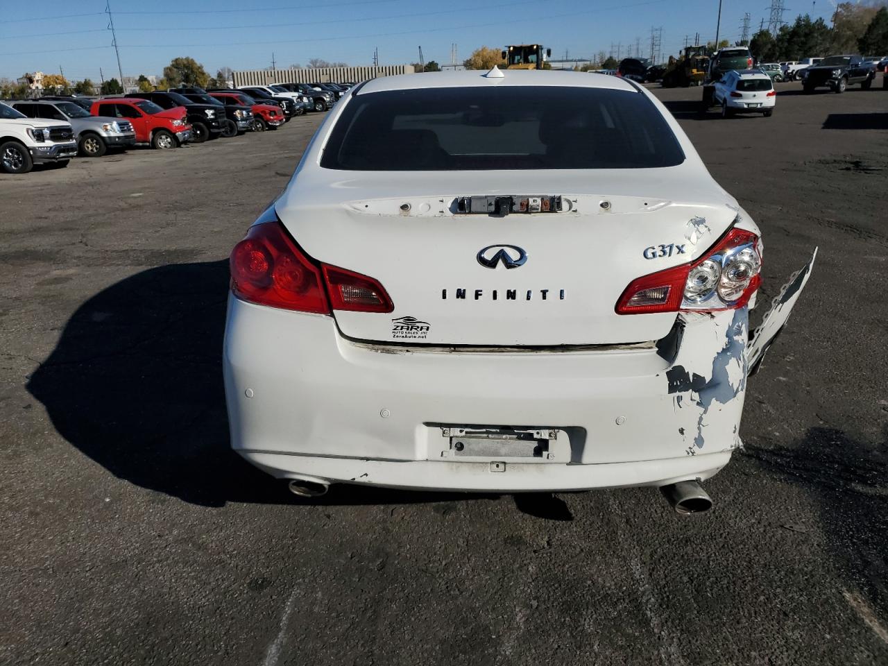 2013 Infiniti G37 VIN: JN1CV6AR7DM751077 Lot: 91719375