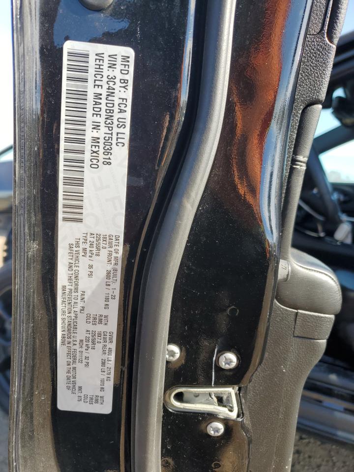 2023 Jeep Compass Latitude VIN: 3C4NJDBN3PT503618 Lot: 91702745