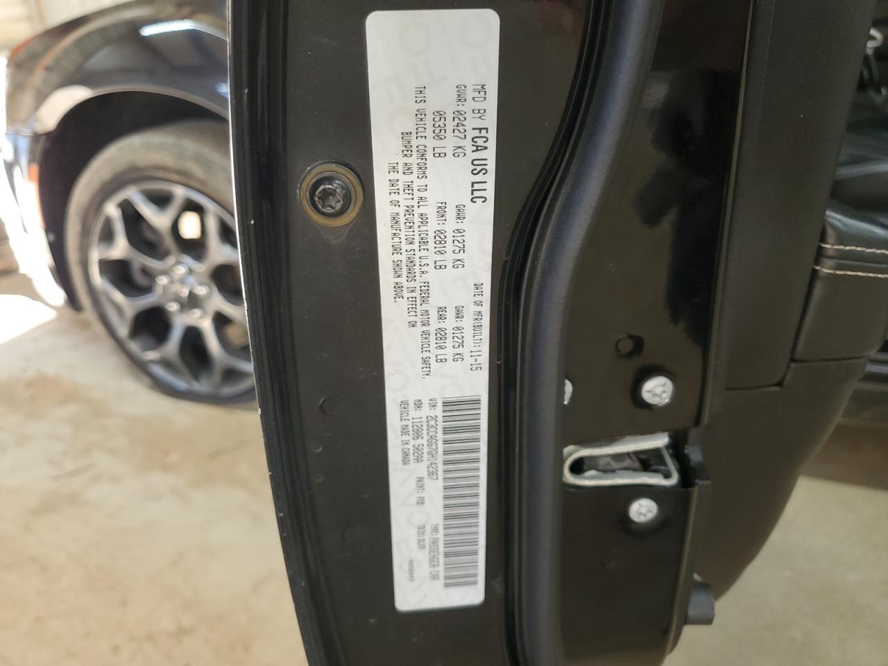 2016 Chrysler 300 S VIN: 2C3CCAGG7GH142367 Lot: 91350245