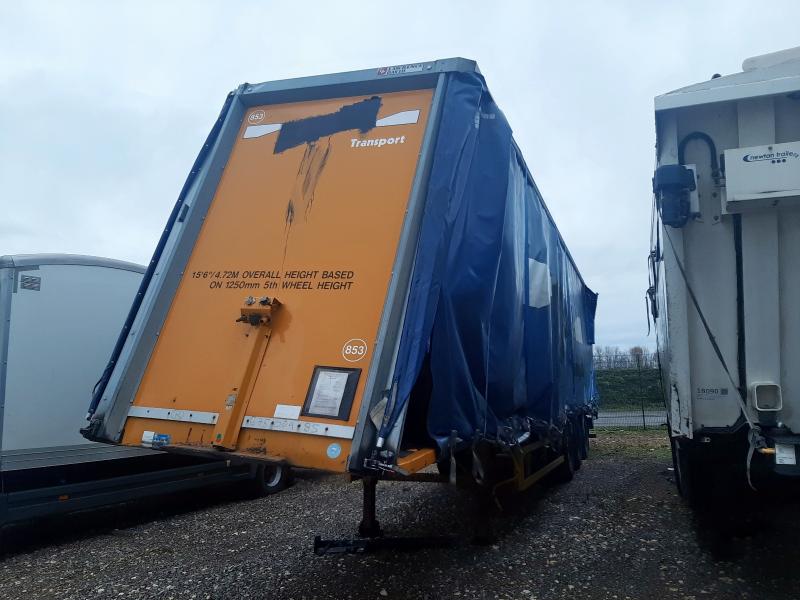 2018 TRAI TRAILER for sale at Copart SANDTOFT