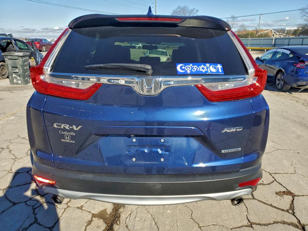 2017 Honda Cr-V Touring VIN: 5J6RW2H95HL032323 Lot: 94508825