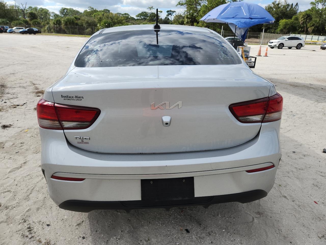 2022 Kia Rio Lx VIN: 3KPA24ADXNE496222 Lot: 91281565