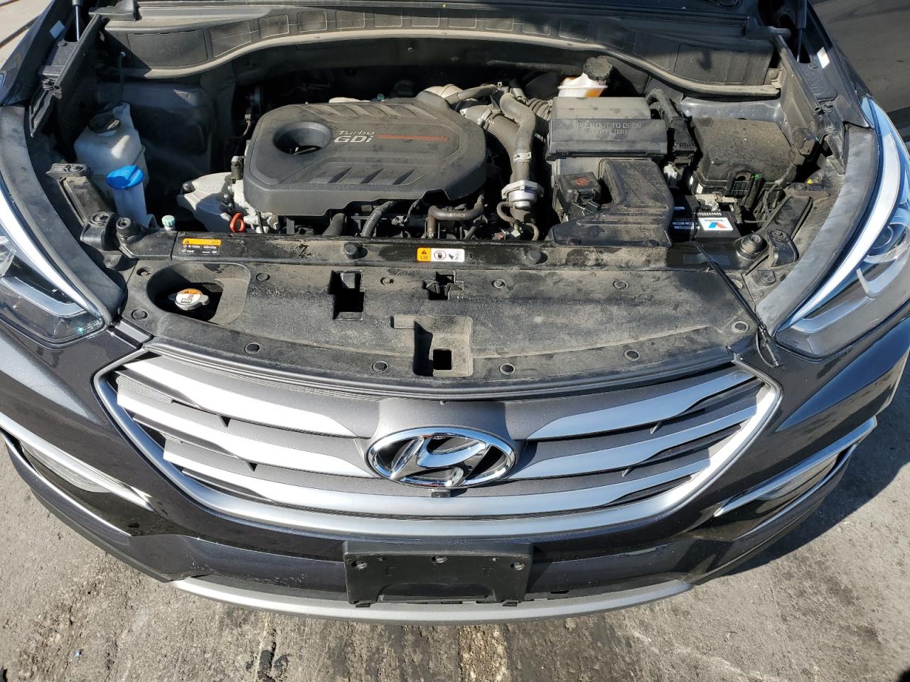 2017 Hyundai Santa Fe Sport VIN: 5XYZWDLA2HG502449 Lot: 92265415