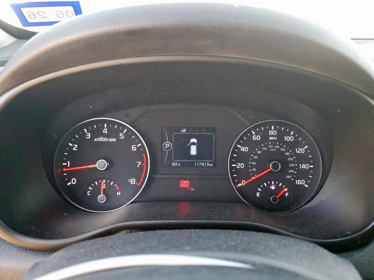 2017 Kia Forte Lx VIN: 3KPFL4A72HE125251 Lot: 92431765