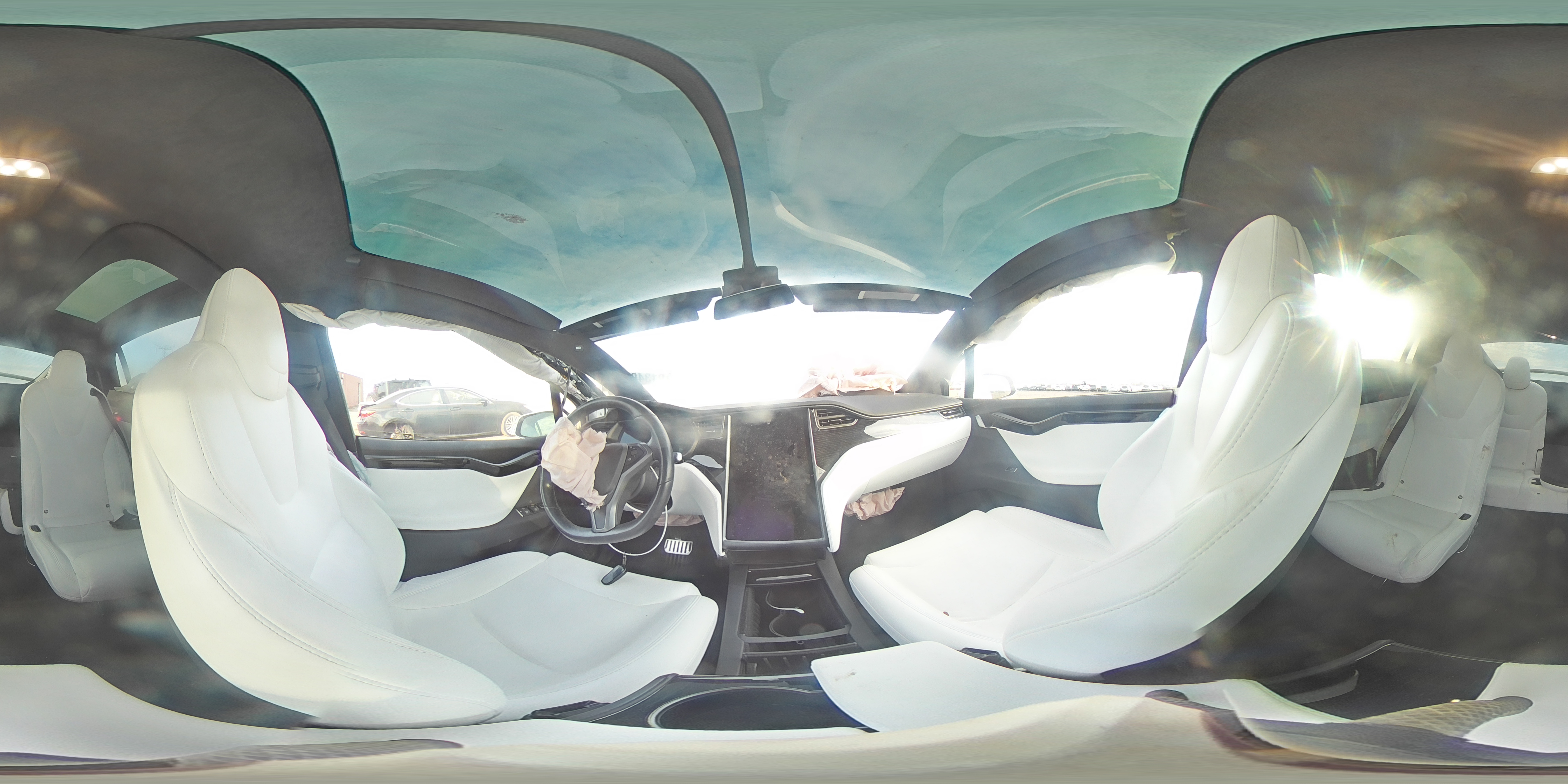 2019 Tesla Model X VIN: 5YJXCBE25KF155112 Lot: 91348305