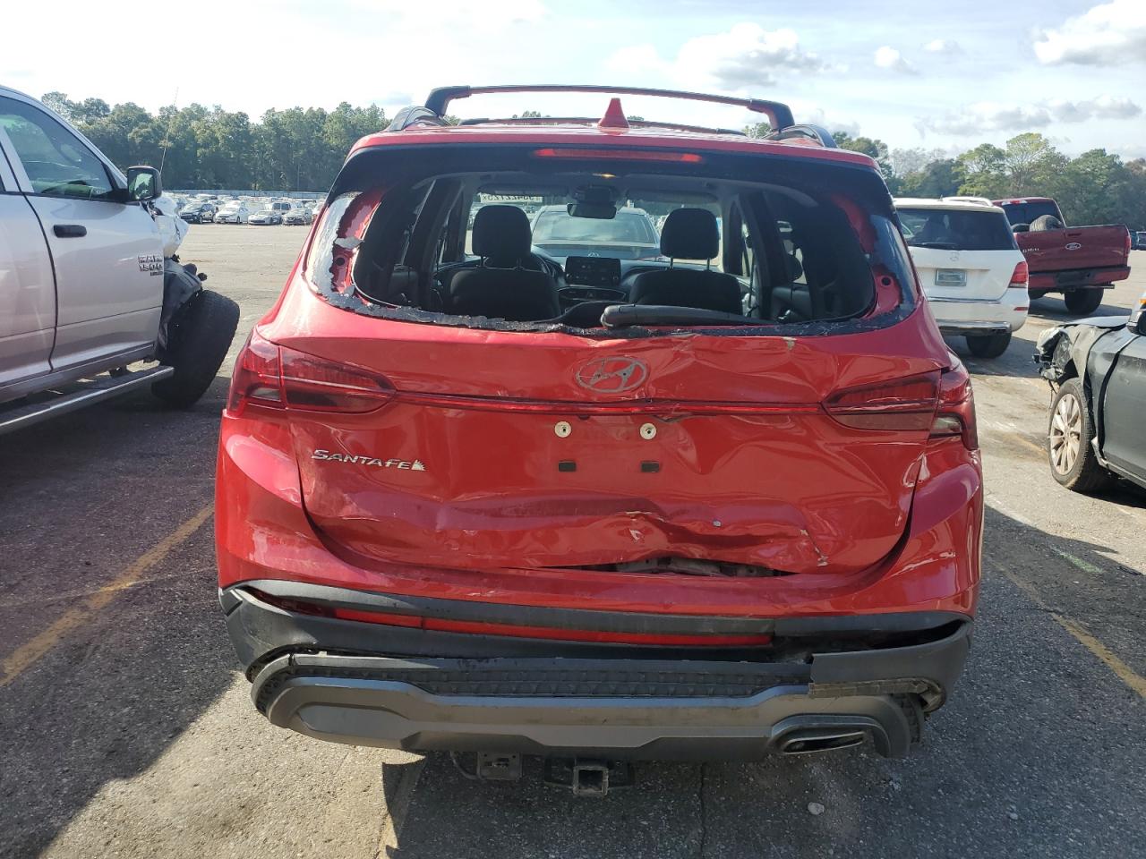 2022 Hyundai Santa Fe Sel VIN: 5NMS64AJ7NH398773 Lot: 93422725