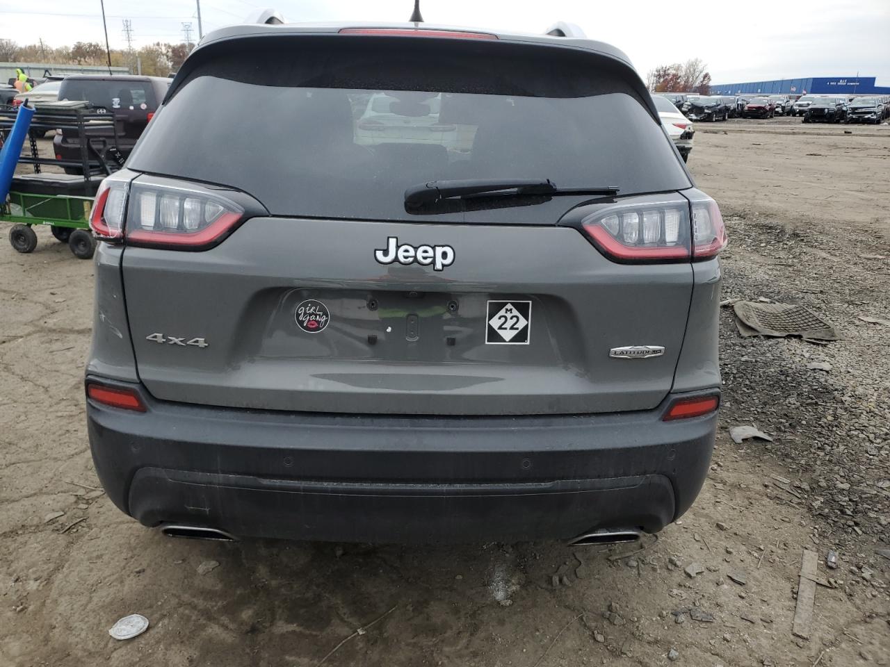 2021 Jeep Cherokee Latitude Lux VIN: 1C4PJMMX4MD142747 Lot: 91053365